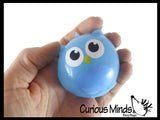 LAST CHANCE - LIMITED STOCK - Cute Owl Splat Ball -  Water Filled Splat Stress Ball - Throw to Make it Splat and Watch it Come Back