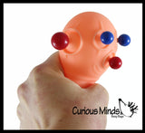 Panic Pete - Pop Out Eyes and Ears - Squeeze Fun Office School Fidget - Anxiety ADHD