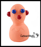 Panic Pete - Pop Out Eyes and Ears - Squeeze Fun Office School Fidget - Anxiety ADHD