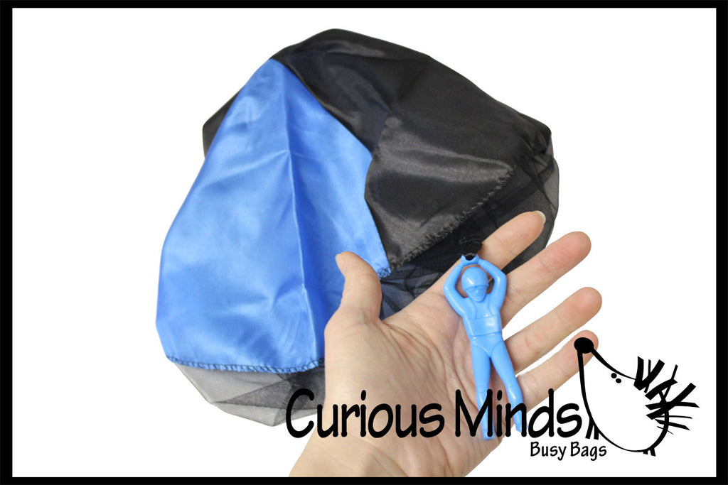 LAST CHANCE - LIMITED STOCK - SALE - Parachute Paratrooper Guy - No Tangle - Throwing Toy for Kids - Outdoors