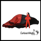 Parachute Paratrooper Guy - No Tangle - Throwing Toy for Kids - Outdoors