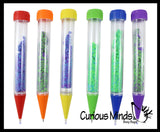 Flowing Foam Motion Pen - Filled with Moving Foam - Soothing and Calming Motion Pen - Liquid Timer Sensory Office Toy - Visual Stimulation