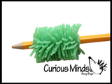 LAST CHANCE - LIMITED STOCK  - SALE - Jumbo Soft Puffer Pencil Grip - Sensory School Supply or Prize Grips