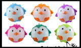 Penguin Bubble Pop Ball -  Cute Winter Animal Bubble Poppers on Ball Squeeze to Pop - Silicone Push Poke Bubble Wrap Fidget Toy - Press Bubbles to Pop - Bubble Popper Sensory Stress Toy