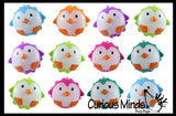 Penguin Bubble Pop Ball -  Cute Winter Animal Bubble Poppers on Ball Squeeze to Pop - Silicone Push Poke Bubble Wrap Fidget Toy - Press Bubbles to Pop - Bubble Popper Sensory Stress Toy