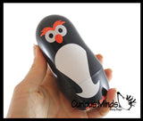 Penguin Nesting Dolls Set - Russian Stacking Doll - Matryoshka - 6 Penguins Small to Large