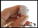 Adorable Soft Penguin Pencil Toppers - Cute School Supply Gift - Desk Pet - Collectible Figurine