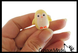 Adorable Soft Penguin Pencil Toppers - Cute School Supply Gift - Desk Pet - Collectible Figurine