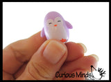 Adorable Soft Penguin Pencil Toppers - Cute School Supply Gift - Desk Pet - Collectible Figurine