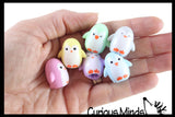 Adorable Soft Penguin Pencil Toppers - Cute School Supply Gift - Desk Pet - Collectible Figurine