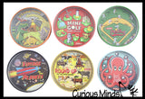 Tin BB Ball Maze Games -  Pill Maze Toys - Party Favors - Travel Toy - Ball Maze - Skill Balance