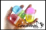 LAST CHANCE - LIMITED STOCK -  / SALE - 2 Tone Pill Slime - Duel Color Putty / Slime - Take a Chill Pill