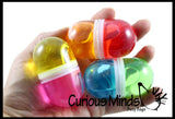 LAST CHANCE - LIMITED STOCK -  / SALE - 2 Tone Pill Slime - Duel Color Putty / Slime - Take a Chill Pill