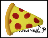 CLEARANCE - SALE - Pizza Slice Squishy Slow Rise -  Sensory, Stress, Fidget Toy