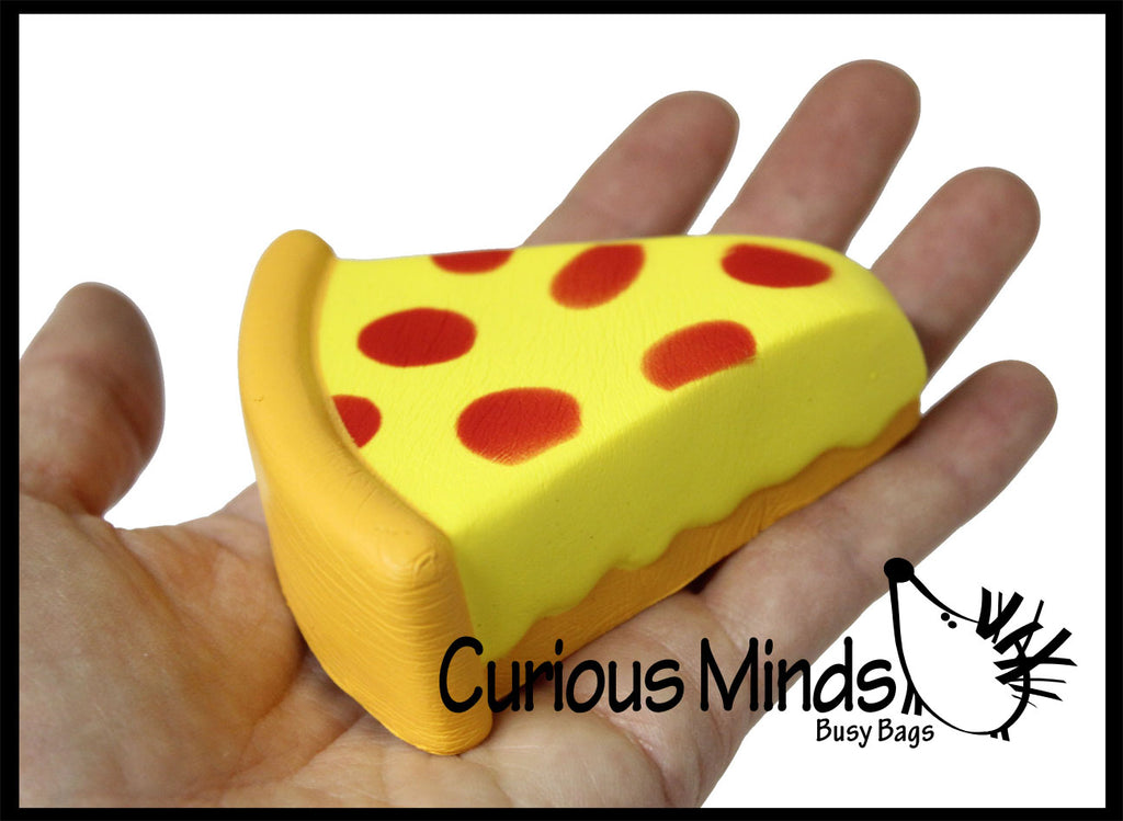 CLEARANCE - SALE - Pizza Slice Squishy Slow Rise -  Sensory, Stress, Fidget Toy