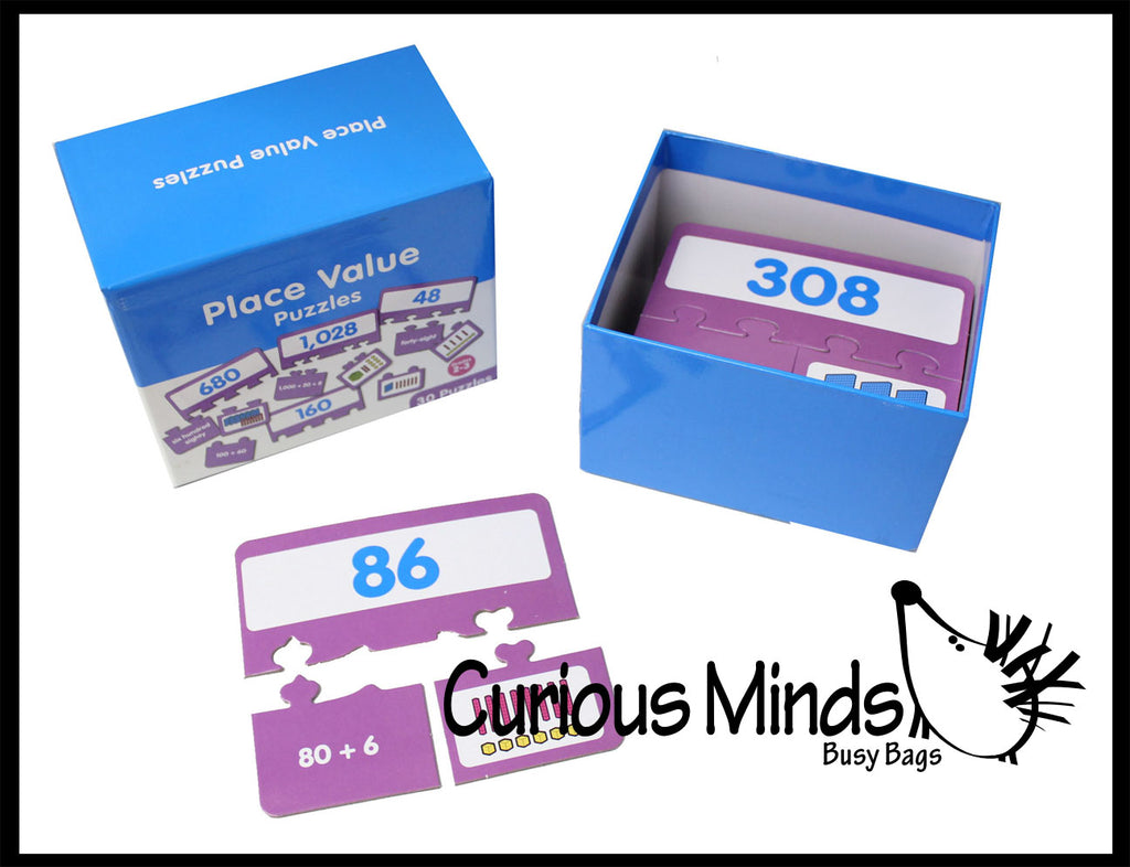 LAST CHANCE - LIMITED STOCK - - SALE - Number Place Values Puzzle - Early Childhood Teacher Supply