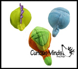 LAST CHANCE - LIMITED STOCK -  3" Plush Dinosaur Squishy Slow Rise Foam Stuffed Animals-  Sensory, Stress, Fidget Toy