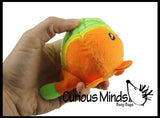 LAST CHANCE - LIMITED STOCK -  3" Plush Dinosaur Squishy Slow Rise Foam Stuffed Animals-  Sensory, Stress, Fidget Toy
