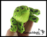 Cute Green Frog Plush Stuffed Animals- Adorable Mini Plushie