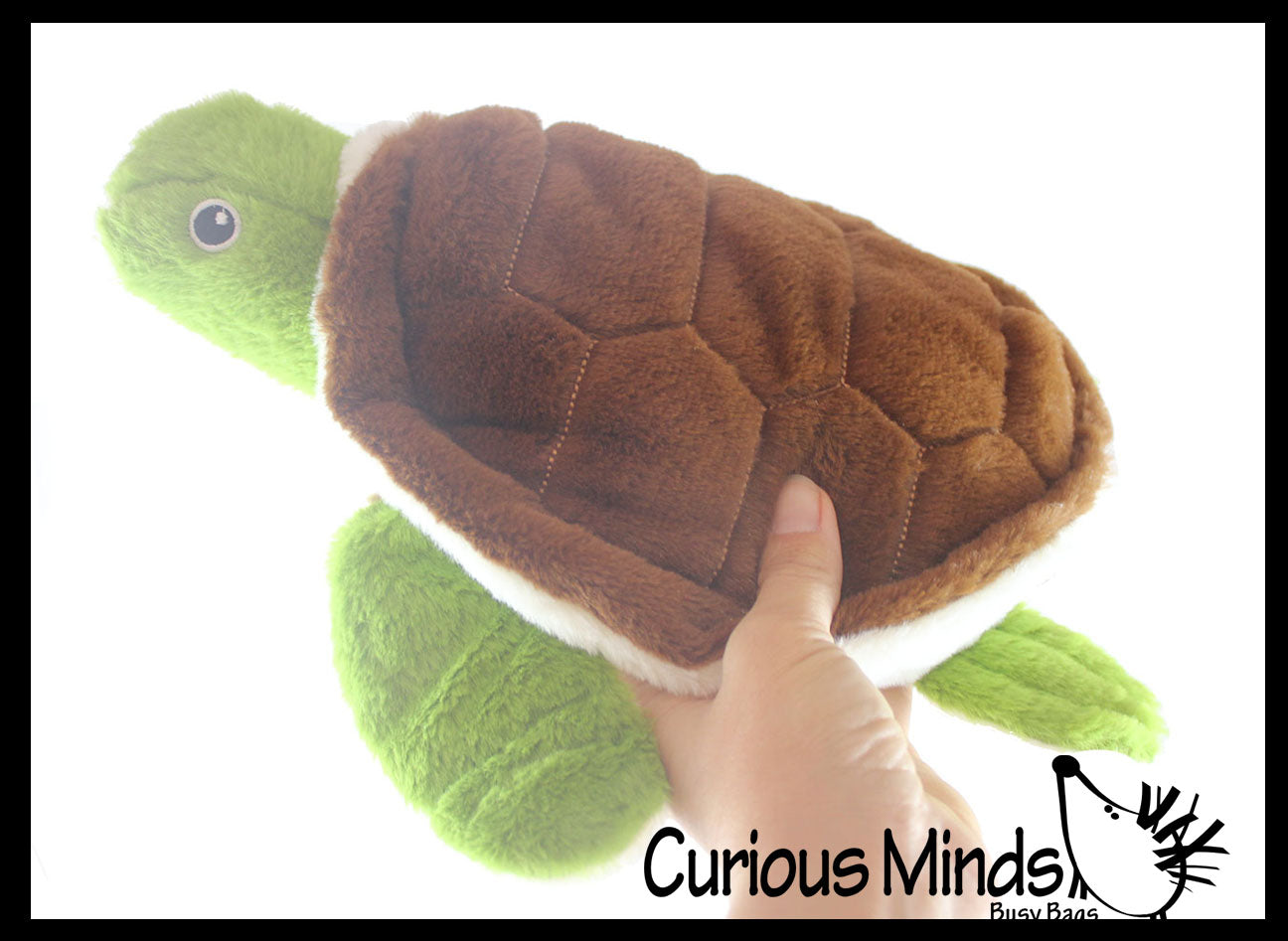 LAST CHANCE LIMITED STOCK Sea Turtle Plush Stuffed Animal Adorab Curious Minds Busy Bags