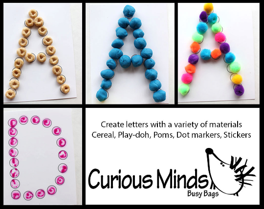 PDF FILE - Pom Dot Alphabet Cards