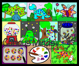 Color Matching Busy Bags: Placing Pom Poms