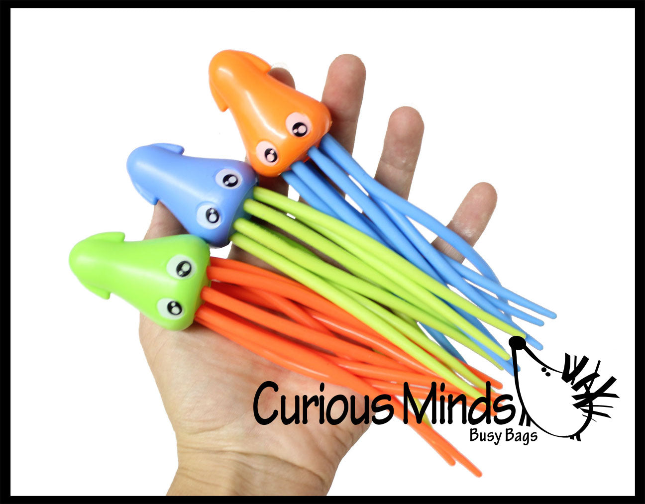 Squid/Octopus/Jellyfish Pool Dive Sticks - Pool, Beach and Bath Toy Dives