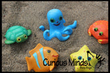 LAST CHANCE - LIMITED STOCK -   - SALE - Sandbox Critters - Sea Creatures Pool and Sand Hunt Toy - Dig sift and find buried critters - Pool Dive