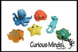 LAST CHANCE - LIMITED STOCK -   - SALE - Sandbox Critters - Sea Creatures Pool and Sand Hunt Toy - Dig sift and find buried critters - Pool Dive