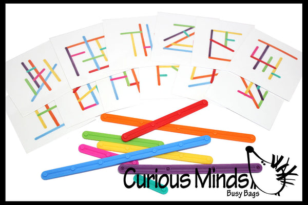 Problem Solving - Pattern Matching Busy Bag with Popsicle Sticks OR Pl ...