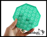 Fidget Set of 9 - Bubble Popper, Marble Mesh, Wacky Tracks, Twist Snake, Coil, Slide, Infinity Cube and Triangle - Fidget Toy -  - ADD Anxiety