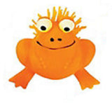 CLEARANCE - SALE - Small Puffer Frog Ball - Squishy Sensory Fidget Ball Toy