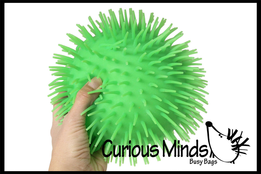SOLID COLOR Jumbo 9" Puffer Ball -  Sensory Fidget Toy