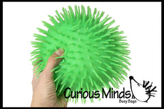 SOLID COLOR Jumbo 9" Puffer Ball -  Sensory Fidget Toy