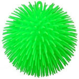 Light Up 5" Puffer Ball -  Indoor Soft Hairy Air-Filled Sensory Ball