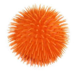 Light Up 5" Puffer Ball -  Indoor Soft Hairy Air-Filled Sensory Ball