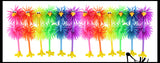 Cute Bird Puffer Pen - Fun Hairy Office School Fidget Pens - Anxiety ADHD