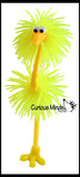Cute Bird Puffer Pen - Fun Hairy Office School Fidget Pens - Anxiety ADHD