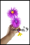 Cute Bird Puffer Pen - Fun Hairy Office School Fidget Pens - Anxiety ADHD