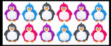 Mini Puffer Penguin Ball - Squishy Sensory Fidget Ball Toy
