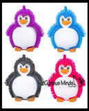 Mini Puffer Penguin Ball - Squishy Sensory Fidget Ball Toy