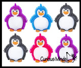 Mini Puffer Penguin Ball - Squishy Sensory Fidget Ball Toy