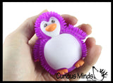 Mini Puffer Penguin Ball - Squishy Sensory Fidget Ball Toy
