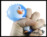 Mini Puffer Penguin Ball - Squishy Sensory Fidget Ball Toy