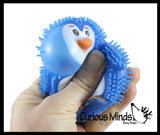 Mini Puffer Penguin Ball - Squishy Sensory Fidget Ball Toy