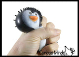 Mini Puffer Penguin Ball - Squishy Sensory Fidget Ball Toy