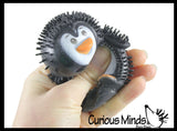 Mini Puffer Penguin Ball - Squishy Sensory Fidget Ball Toy