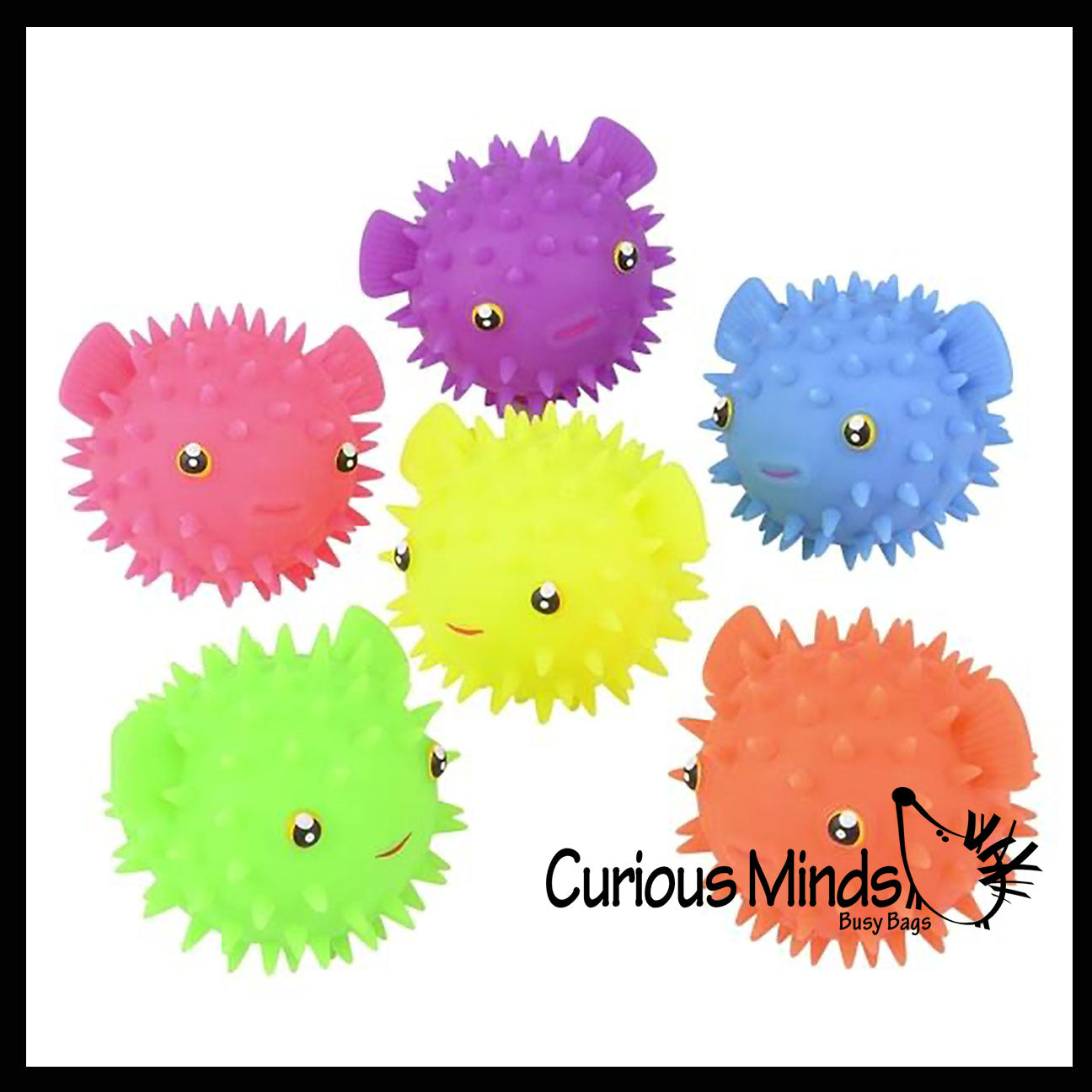 Puffer Fish Puffer Ball - Small Novelty Toy - Party Favors - Air