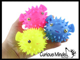 Puffer Fish Puffer Ball - Small Novelty Toy - Party Favors - Air Filled Sensory Fidget Toys