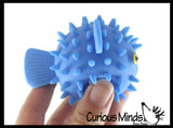 Puffer Fish Puffer Ball - Small Novelty Toy - Party Favors - Air Filled Sensory Fidget Toys